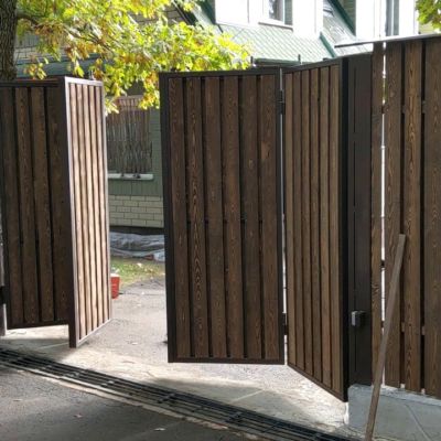 Купите и Закажите Ворота Гармошка: Лучшая Цена от 47796 руб, Установка под Ключ и Доставка в Каменске-Шахтинском и по Области