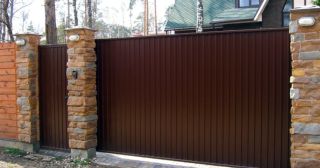 Купить откатные ворота консольные Каменск-Шахтинский, цена от 2827 руб.