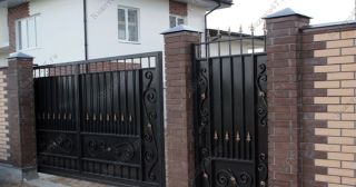 Купить распашные ворота кованные Каменск-Шахтинский, цена от 4869 руб.